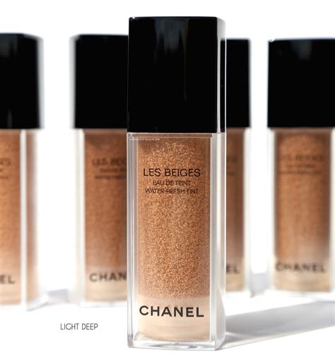 chanel les beiges eau de teint light deep